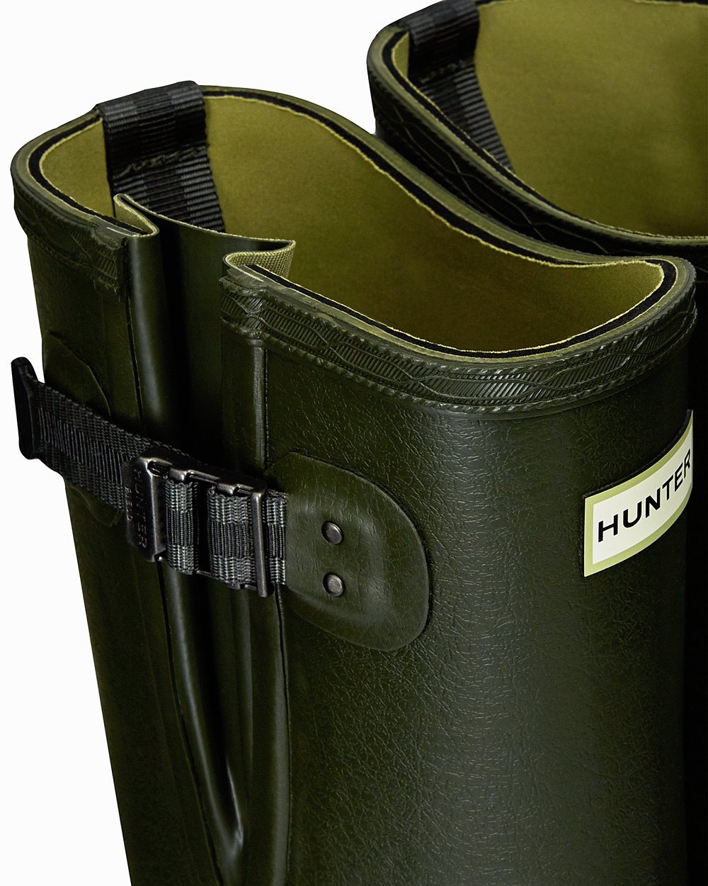 Botas De Altas Balmoral Adjustable 3Mm Neoprene Hunter Hombre - Verde Oscuro Oliva - 043519NQV